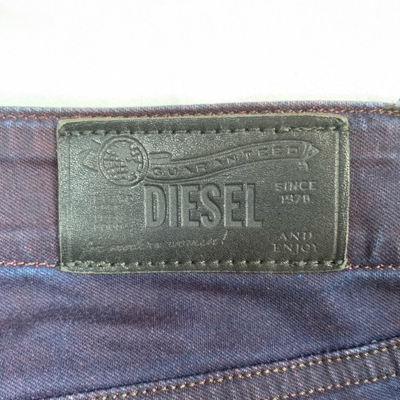 Deep Purple Skinny Jeans Diesel - Picture 7 of 7
